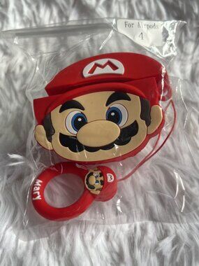 Super Mario Brothers Apple Airpod 4 Case